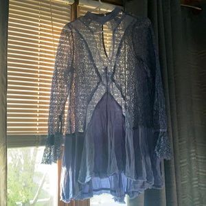 Free People Tell Tale dress-lilac